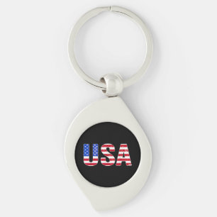 VS T-shirt Patriotische Amerikaanse Vlag Mannen Vr Sleutelhanger