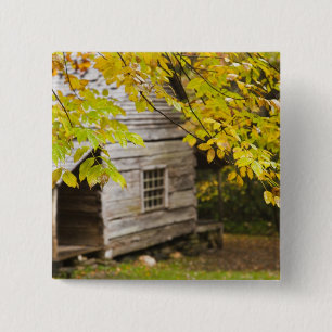 VS, Tennessee, Gatlinburg. Great Smoky Vierkante Button 5,1 Cm