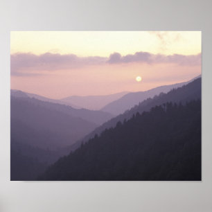 VS, Tennessee. Great Smokey Mountains Poster