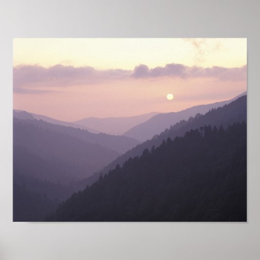 VS, Tennessee. Great Smokey Mountains Poster (Voorkant)