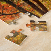 VS, Tennessee. Herfstblad Legpuzzel (Zijkant)