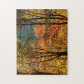 VS, Tennessee. Herfstblad Legpuzzel (Verticaal)
