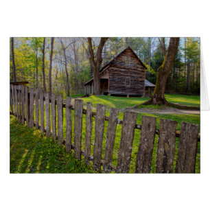 VS, Tennessee, Hut in Cades Cove