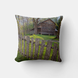 VS, Tennessee, Hut in Cades Cove Kussen