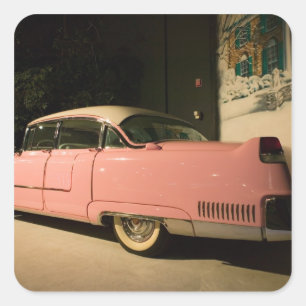 VS, Tennessee, Memphis, Elvis Presley 3 Vierkante Sticker