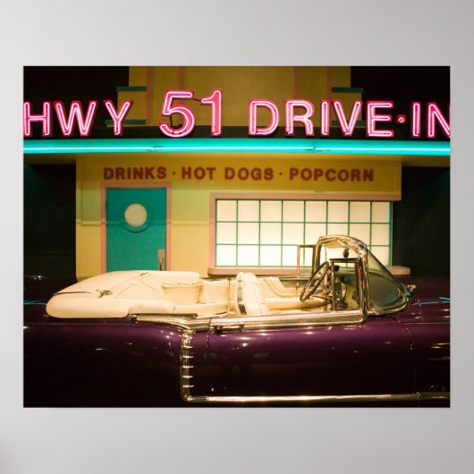 VS, Tennessee, Memphis: Elvis Presley Poster (Voorkant)