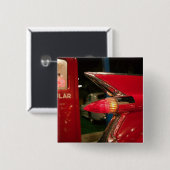 VS, Tennessee, Memphis, Elvis Presley Vierkante Button 5,1 Cm (Voorkant /achterkant)