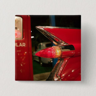 VS, Tennessee, Memphis, Elvis Presley Vierkante Button 5,1 Cm