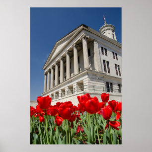 VS, Tennessee, Nashville. Historisch Tennessee Poster