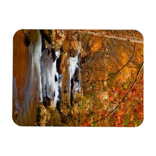 VS, Tennessee. Rushing Mountain Creek Magneet (Horizontaal)