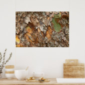 VS, Tennessee, sluit schors op een boom Poster (Keuken)