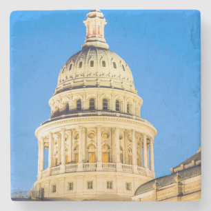 VS, Texas, Austin. Capitol Building (1888) 2 Stenen Onderzetter