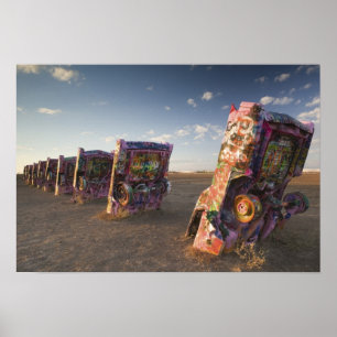 VS, TEXAS, Panhandle gebied, Amarillo: Cadillac 2 Poster