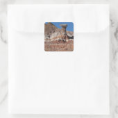 VS, Texas, Panhandle, Hoodoo Vierkante Sticker (Tas)
