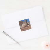 VS, Texas, Panhandle, Hoodoo Vierkante Sticker (Envelop)