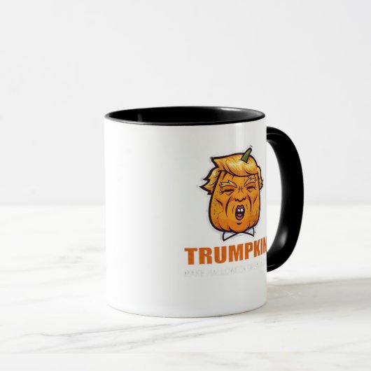 VS Trumpkin maken Halloween weer geweldig kostuum Mok (Voorkant rechts)