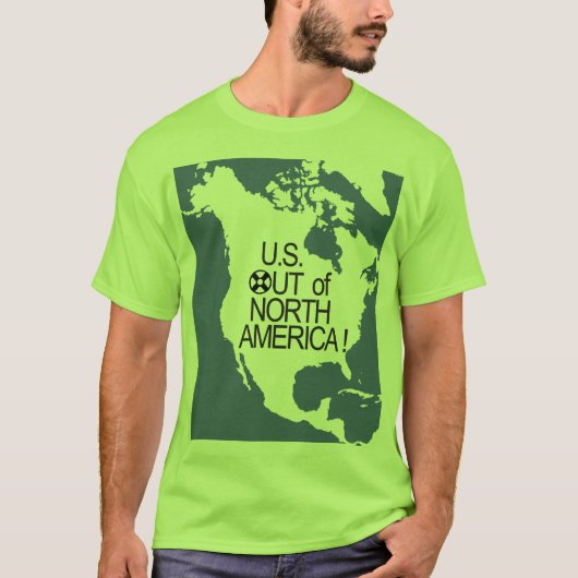 VS uit Noord-Amerika! T-shirt (Voorkant)