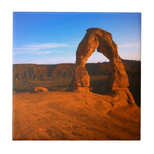 VS, Utah, Arches National Park, Delicate Arch Tegeltje