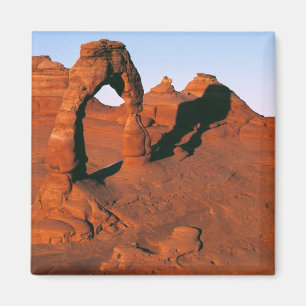 VS, Utah, Arches NP. Delicate Arch is een van Magneet