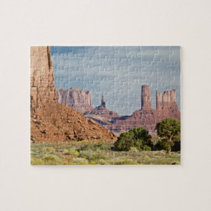 VS, Utah, Monument Valley Navajo Tribal Park. Legpuzzel