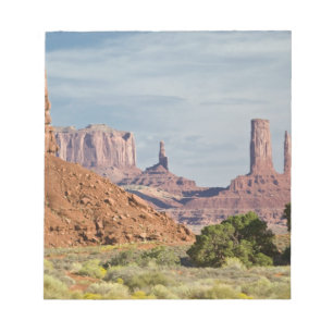 VS, Utah, Monument Valley Navajo Tribal Park. Notitieblok