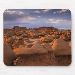 VS; Utah. Uitzicht op Goblin Valley State Park bij Muismat