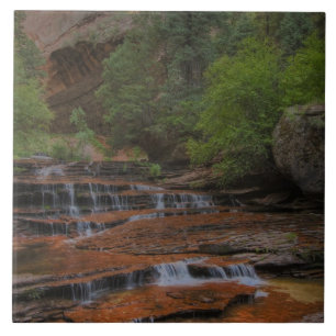 VS, Utah, Zion National Park. Schitterend vanuit d Tegeltje