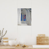 VS, VA, Arlington. Amerikaanse vlaggen hangen aan Poster (Keuken)