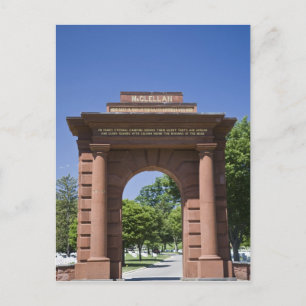 VS, VA, Arlington. McClellan Gate in Arlington Briefkaart