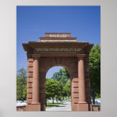 VS, VA, Arlington. McClellan Gate in Arlington Poster (Voorkant)