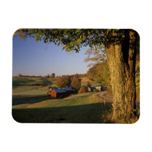 VS, Vermont, zuid Woodstock, Jenne Farm bij Magneet