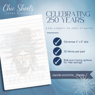 VS viert 250 jaar patriottische 3M  Post-it® Notes