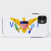 VS VIRGIN-EILANDEN VLAG Case-Mate iPhone CASE (Achterkant (horizontaal))