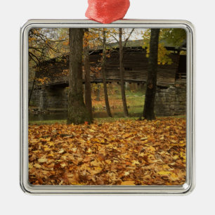 VS, Virginia, Covington, Humpback Overdekt Metalen Ornament