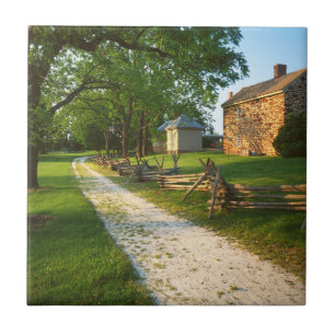 VS, Virginia, Fairfax County, Sully Plantation Tegeltje