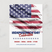 VS vlag 4e uitnodiging van partij juli (Voorkant)