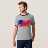 VS-vlag-groot T-shirt (Voorkant volledig)