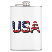 VS-vlag Heupfles (Voorkant)