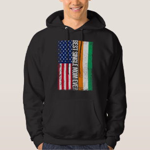 VS Vlag Ivoorkust Vlag Beste Single Mam Ooit F Hoodie