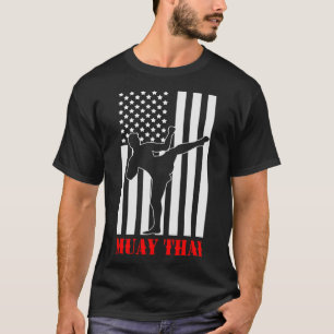 VS Vlag Kickboksen Vechtkunst Vechters Muay Thai T-shirt