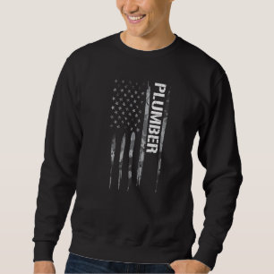 VS Vlag Loodgieter Amerikaanse Vlag Spreuken Trui