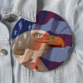 VS-vlag met Button van Bald Eagle (In situ)