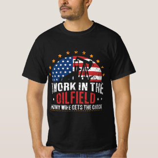 VS Vlag Oliebron Olieveld Oilfield Trash Olieveld T-shirt