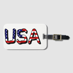 VS-vlag overboord gezet door Amerikaanse vlag ltcn Bagagelabel