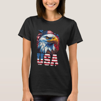 VS-vlag patriot Amerika arend, Amerikaanse patriot T-shirt