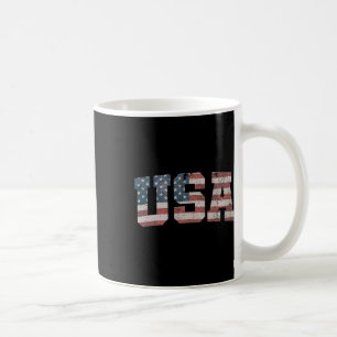 VS vlag patriottisch op 4 juli van Amerika Koffiemok