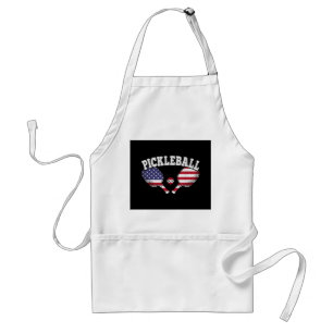 VS Vlag Pickleball Speler Vintage Pickle Bal Liefd Standaard Schort