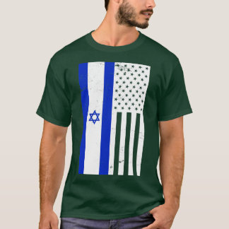 VS-vlag van Israël T-shirt