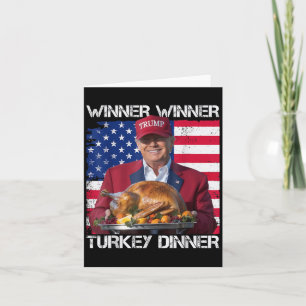 Vs Vlag Winnaar Winnaar Kalkoen Diner Humor Trump  Kaart
