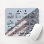 VS-vlagkalender 2016 van Janz Mousepad Muismat (Met muis)